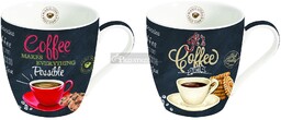 KUBKI PORCELANOWE DO KAWY - THE COFFEE HOUSE (1011 ICTT) - Kpl. 2 szt.