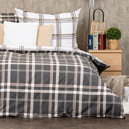 4Home Pościel bawełniana Scotch, 140 x 200 cm, 70 x 90 cm