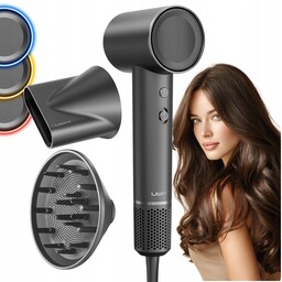 Suszarka Do Włosów Z Jonizacją Dyfuzorem Koncentrator Zimny Nawiew 1500W