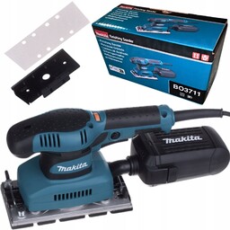 Szlifierka oscylacyjna Makita BO3711 Z Regulacją Obrotów Prostokąt 190W