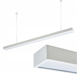 Lampa LED wisząca liniowa biurowa 150cm 50W CCD