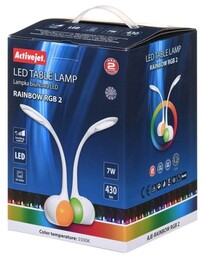 Activejet Lampka biurkowa LED AJE-RAINBOW RGB 2