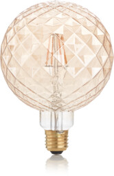 Żarówka E27 PEARL 4W 1800K AMBRA 201290 - Ideal Lux