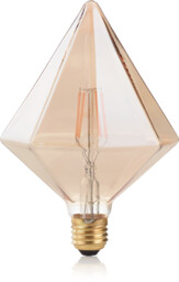 Żarówka E27 PYRAMID 5.4W 1800K AMBRA 201276 - Ideal Lux
