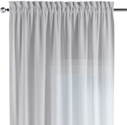 Zasłona na kanale z grzywką 1 szt., kremowy, Natural Touch