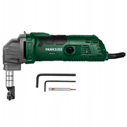 Parkside nożyce elektryczna do cięcia blachy Pmk 550 C2 skokowe nowe 550W