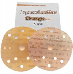 KOVAX Assilex Orange - Krążki ścierne na rzep K1200 75mm