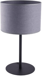 Lampa stołowa nowoczesna z abażurem ALICE szary 9090