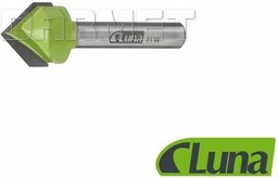 LUNA Frez bruzdujący, stożkowy 90 do drewna 19 x 16 x 8 mm (21014-0307)
