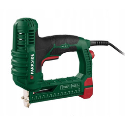 Parkside Pet 25 Zszywacz elektryczny gwoździarka 500 zszywek 500 gwoździ