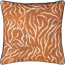 Wylder Tropics Jurong Tiger Chenille Animal Print Poduszka wypełniona piórami