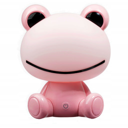 Lampa Nocna Polux Żabka Led 2,5W Różowa