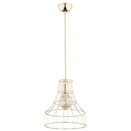 Druciana lampa kratka SKADI złota śr. 27,5cm