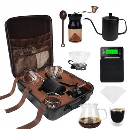 Zestaw Do Parzenia Kawy Hand Drip All In One Camping Torba Do Przechowywani