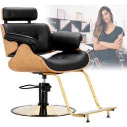 Fotel fryzjerski Ankara hydrauliczny obrotowy z podnóżkiem do salonu fryzjerskiego krzesło fryzjerskie