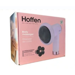 Masażer do ciała 5 wymiennych głowic Różowy Hoffen