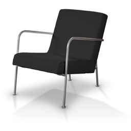 Pokrowiec na fotel Ikea PS, shadow grey (grafitowy), fotel Ikea PS, Cotton Panama