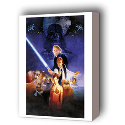 Star Wars Gwiezdne Wojny Powrót Jedi - obraz na płótnie