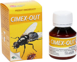 Preparat Cimex out 50ml. Oprysk na komary, kleszcze, pluskwy, muchy.