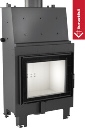 Kominek z płaszczem wodnym KRATKI MBZ 13 kW Ø