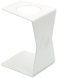 Metalowy stojak na dripa Halisek - Biały