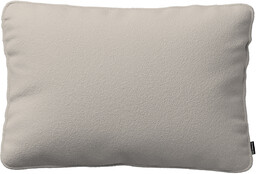 Poszewka Gabi na poduszkę prostokątna, jasno beżowa bukla, 60 x 40 cm, Boucle Teddy