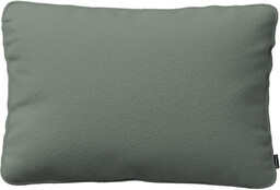 Poszewka Gabi na poduszkę prostokątna, zielona bukla, 60 x 40 cm, Boucle Teddy