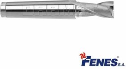 FENES Frez trzpieniowy do metalu 22 mm 2-ostrzowy krótki walcowo-czołowy chwyt Morse''a mk2 DIN326-D HSS-E 0641-552-400-735