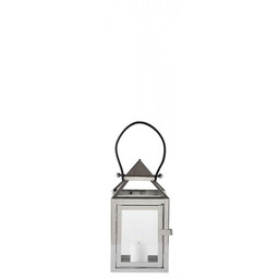Villa Collection NORDIC Lampion 28 cm Srebrny