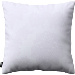 Poszewka Kinga na poduszkę, liście akantu na białym tle , 43 x 43 cm, Damasco