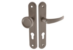 Gałko-klamka drzwiowa obrotowa GAMAR 72 WB lakier grafit