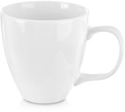 Kubek porcelanowy biały MONA 400 ml