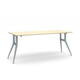 Stół konferencyjny do biura WIDE, 180x80 cm, brzoza