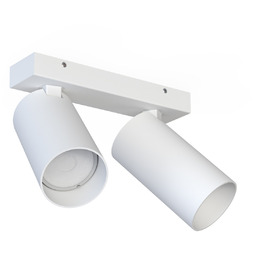 Reflektor sufitowy natynkowy MONO II WHITE szer. 20cm 2xGU10 biały 7810