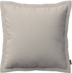 Poszewka Mona na poduszkę, jasno beżowa bukla, 45 x 45 cm, Boucle Teddy