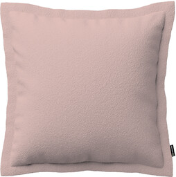 Poszewka Mona na poduszkę, różowa bukla, 45 x 45 cm, Boucle Teddy