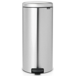 BRABANTIA Kosz na śmieci z pedałem 111822 NewIcon ciche zamykanie 30L Stal szczotkowana Zyskaj