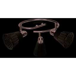 Spirala DISCOVERY 3x40W E14 chrom/biały CANDELLUX