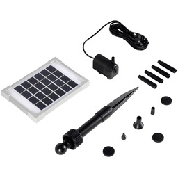 Pompa fontannowa solarna oczka wodnego słoneczna