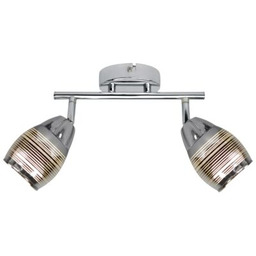 Listwa MILTON 2x10W E14 LED chrom CANDELLUX