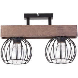 Lampa sufitowa MILAN 2 PLAFON brązowy 31571