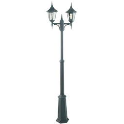 Norlys - Modena 2 Zewnętrzna Lampa Parkowa Szeroka Czarna