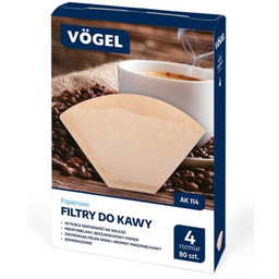 VÖGEL Filtr do kawy 4 TZ (80 sztuk)