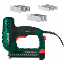 Zszywacz Elektryczny Parkside Pet 25 C3 2W1 Zestaw Gwoździarka Zszywki