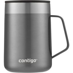 CONTIGO Kubek termiczny Streeterville Szary 420 ml Zyskaj