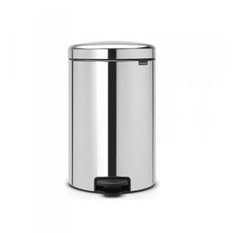 Brabantia Poland Sp. Z.o.o Kosz pedałowy NEWICON 20L Brilliant Steel