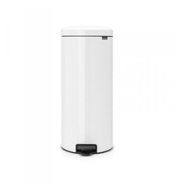 Brabantia Poland Sp. Z.o.o kosze Brabantia Kosz pedałowy NEWICON 30L White
