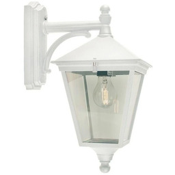Norlys - London Down Zewnętrzna Lampa Ścienna Mała Biała