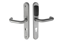 Zamek Assa Abloy SMARTAIR stand alone, rozstaw 72 (grubość drzwi 38-44 mm), stal nierdzewna