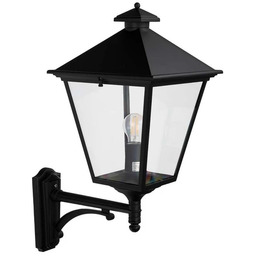 Norlys - London Up Zewnętrzna Lampa Ścienna Duża Czarna